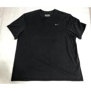 Nike Sports Tee Black XXL Fit Dry T-Shirt b23